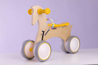 Bicicleta do equilíbrio do cavalo de balanço do log do vidoeiro da roda da criança 6inch sem base
