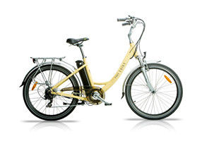 3 bicicletas niveladas da assistência do pedal da assistência, ligam a bicicleta elétrica das senhoras dobro da parede