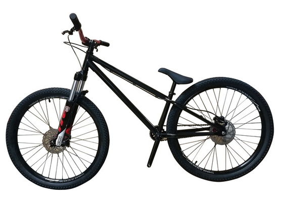 Forquilha da suspensão do quadro de Chromoly da bicicleta do corta-mato de Hardtail do salto da sujeira de 26 polegadas