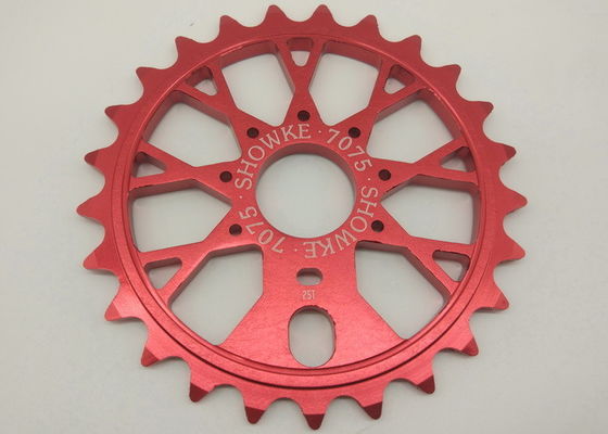 A multi bicicleta do estilo livre das cores BMX parte o CNC da liga 7075 da roda dentada 25T feito